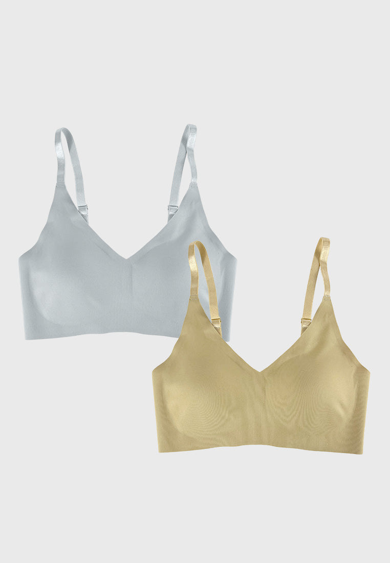 Seamless Non-Buckle Bra - 2-Pack