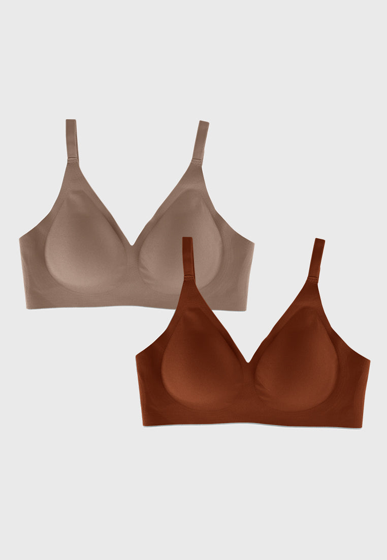 Seamless Buckle Bra - 2-Pack